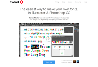 An image of Fontself Maker, one of the best Photoshop plugins