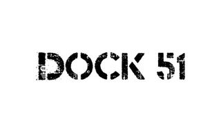 free stencil font: DOCK 51