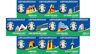 Euro 2024 host city logos