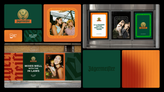 Final outputs for material created for Jagermeister by Mother Design