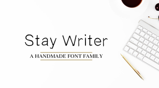 Stay Writer handwriting font