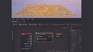 Generating a natural environment with Procedural Content Generation tools in Unreal Engine 5, by Jingtian Li