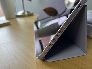 An Apple iPad Air (M2, 2024) on a desk