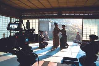 Shogun behind the scenes shot