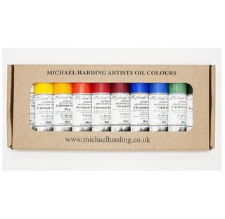 product shot of Michael harding best oil paint set