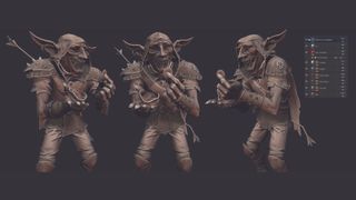 Creating a 3D render of a goblin character, by Nicolas Guillet