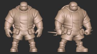 Using ZBrush to create a 3D sculpture of Raphael from Teenage Mutant Ninja Turtles, by João Sousa