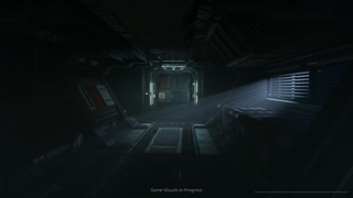 Alien: Rogue Incursion; scenes from a sci-fi spaceship