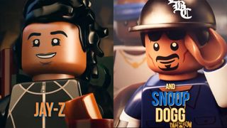 A look at Lego Jay Z and Lego Snoop Dogg in Pharrell's biopic Piece by Piece
