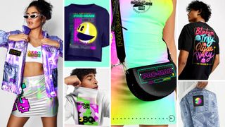 Pac-Man apparel - bum bags and T-shirts and jackets