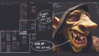 Creating a 3D render of a goblin character, by Nicolas Guillet