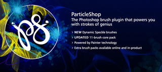 A screenshot from ParticleShop, one of the best Photoshop plugins