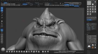 ZBrush tutorials: Model an alien creature