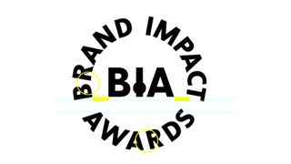 Brand Impact Awards - BIA roundel with highlights where the kerning is off