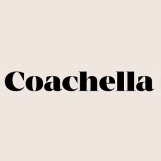 Coachella serif font