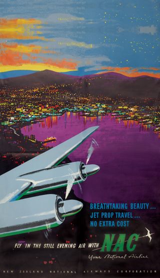 Poster design: Air New Zealand