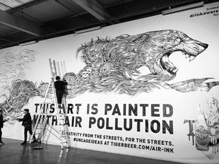 Billboard advertising: AIR-INK