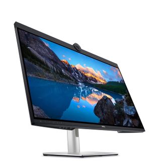 Product shot of one of the best monitors with webcam