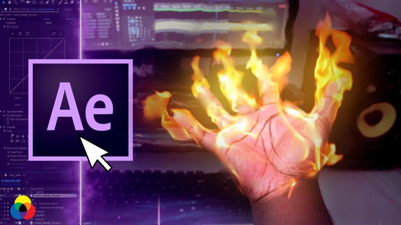 AFTER EFFECTS BASICS VFX TUTORIAL - YouTube