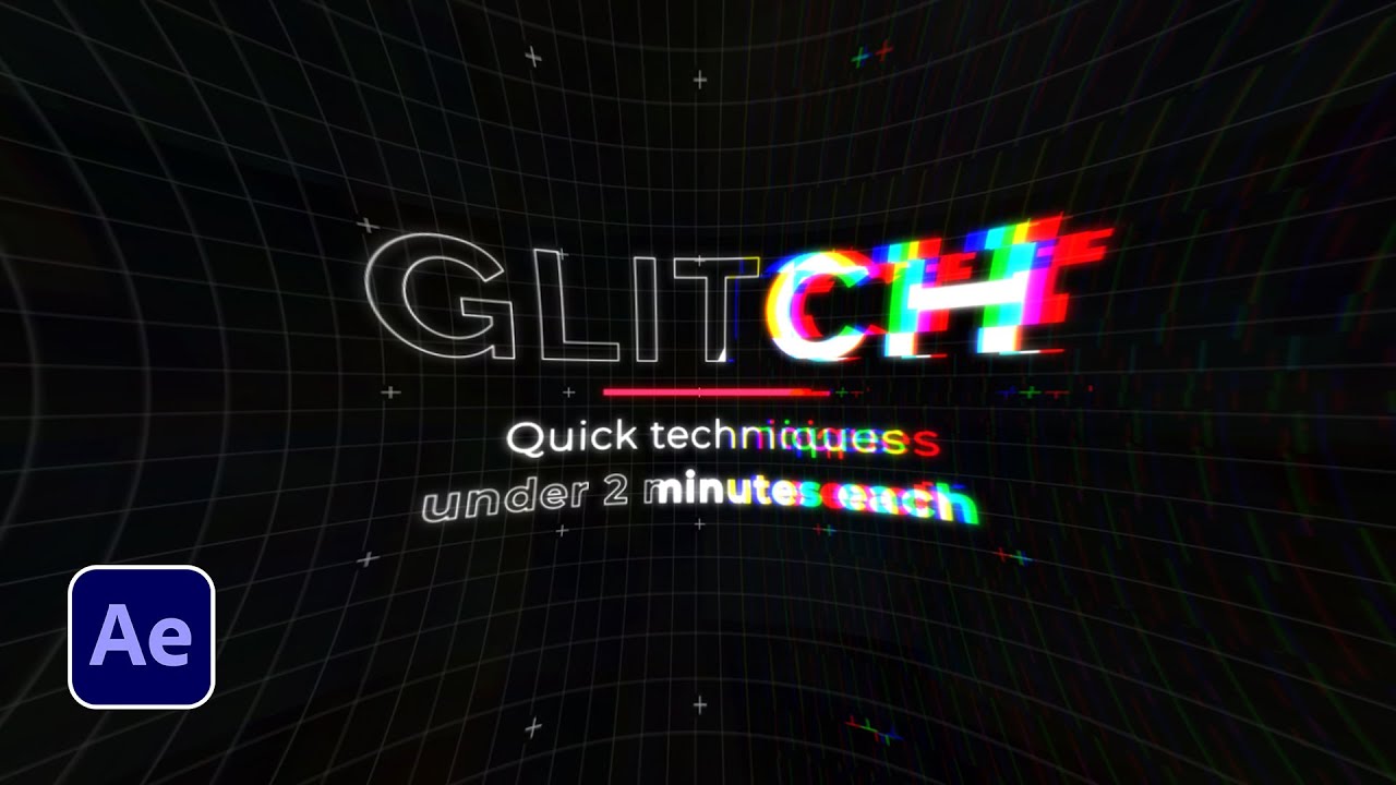 Create 3 Fast Popular Glitch Effects | After Effects Tutorial - YouTube