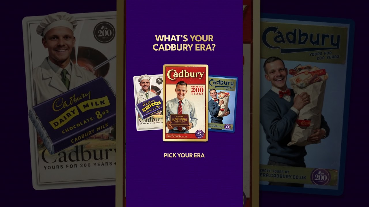 Cadbury 'What would you look like?' Instagram Story - part of the 'My Cadbury Era' campaign by VCCP - YouTube