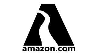 Amazon logo with a river going through the shape of an 'a' and 'amazon.com' underneath