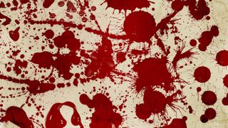 Blood spatter Photoshop brushes