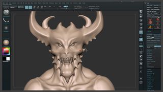 ZBrush tutorials: Create a demonic creature