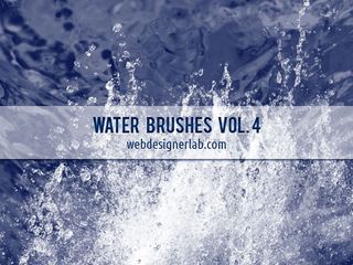 Water Photoshop brushes