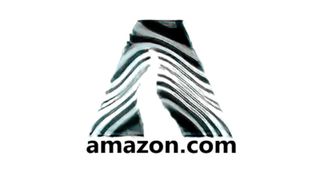 Amazon logo Amazon logo with a river going through the shape of an 'a' and a textured effect and 'amazon.com' underneath