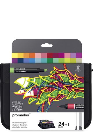 marker pen set in cover