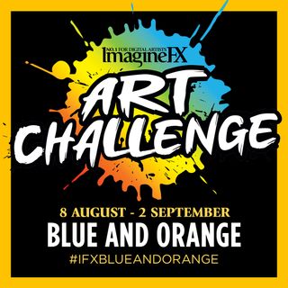 imagineFX Art Challenge, Blue and Orange from 8 August - 2 September