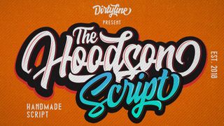 Free script font: Hoodson Script