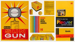 Selection of Kodak design assets from the 1970s