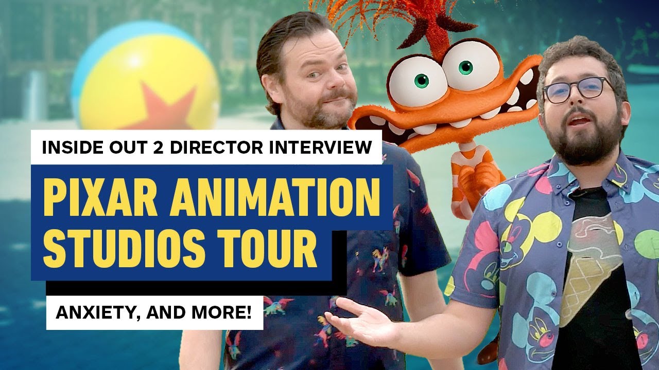 Pixar Animation Studios Tour: Inside Out 2 Director Interview, Anxiety, and More! - YouTube