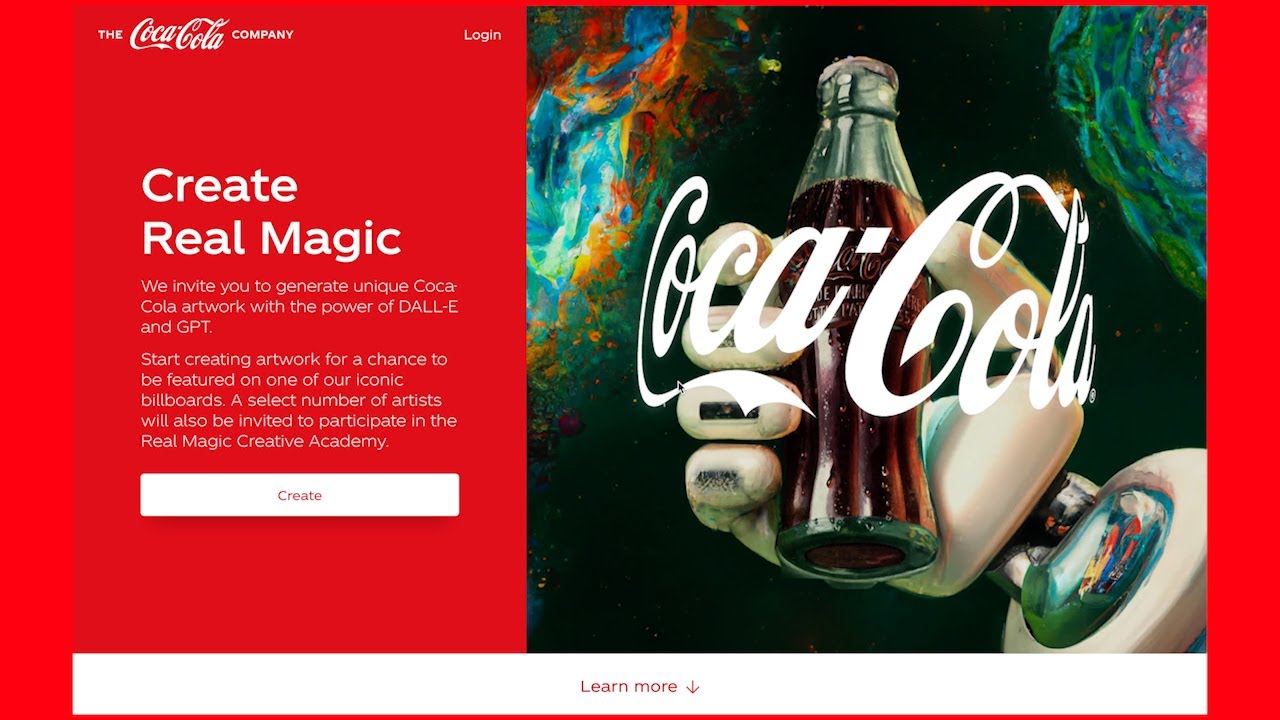 Coca-ColaÂ® | Create Real Magic - YouTube