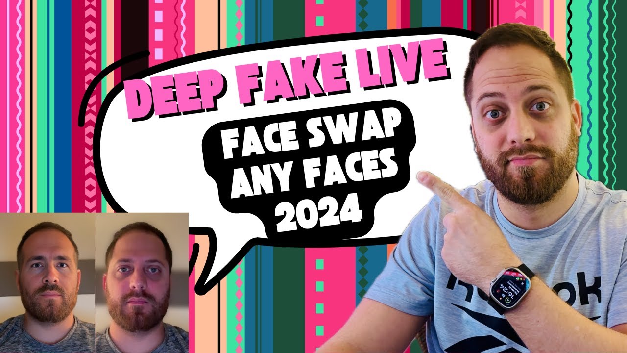 Deepfake live webcam 2024 | any face swap in real time | Deep-Live-Cam - YouTube