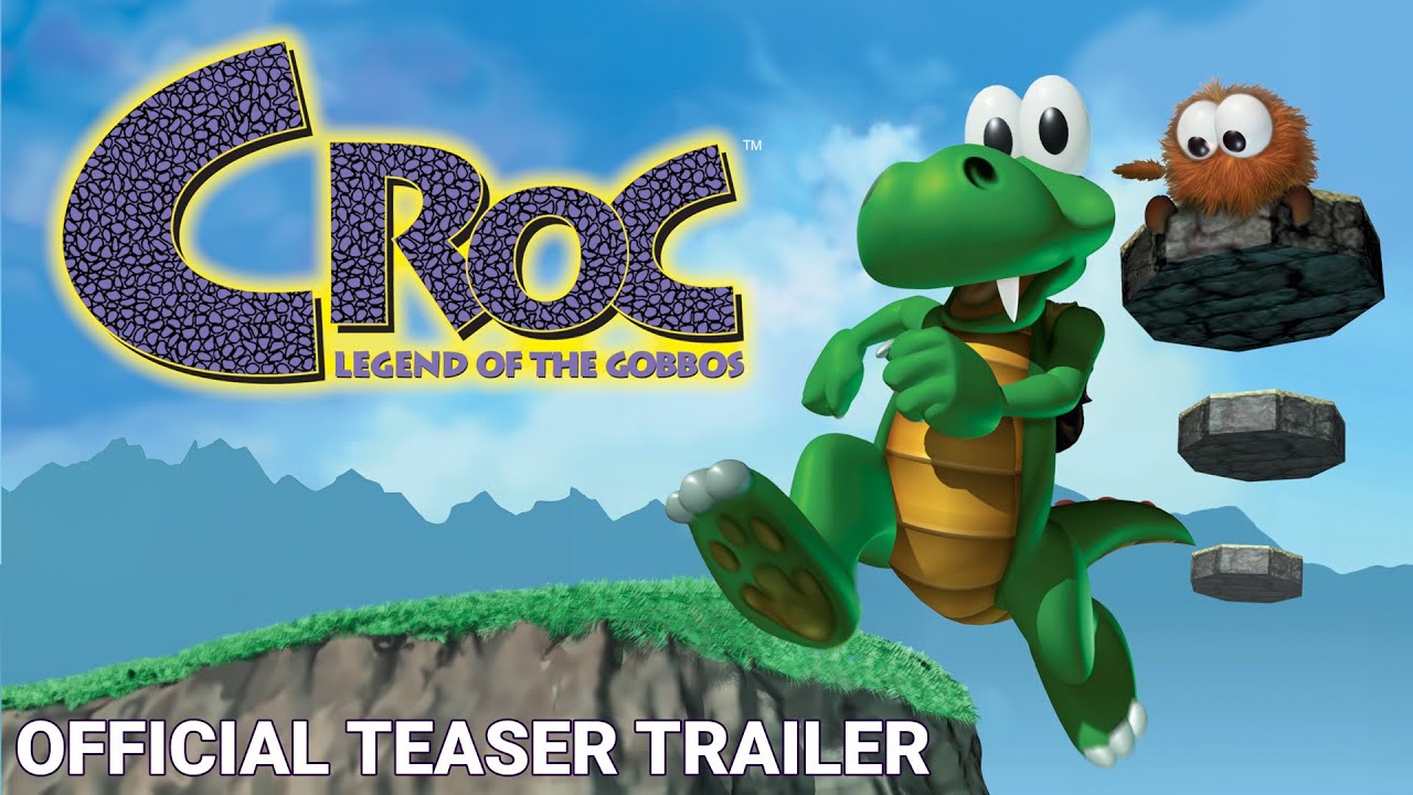 Croc Legend of the Gobbos Teaser Trailer - YouTube