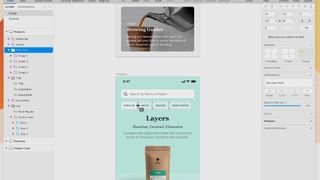 Sketch screenshot showing layers