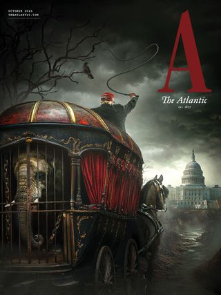 The Atlantic October edition magazine cover