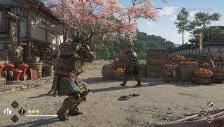 Assassin's Creed Shadows; game screens for a feudal Japan stealth adventure