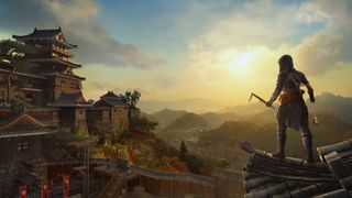 Assassin's Creed Shadows; game screens for a feudal Japan stealth adventure