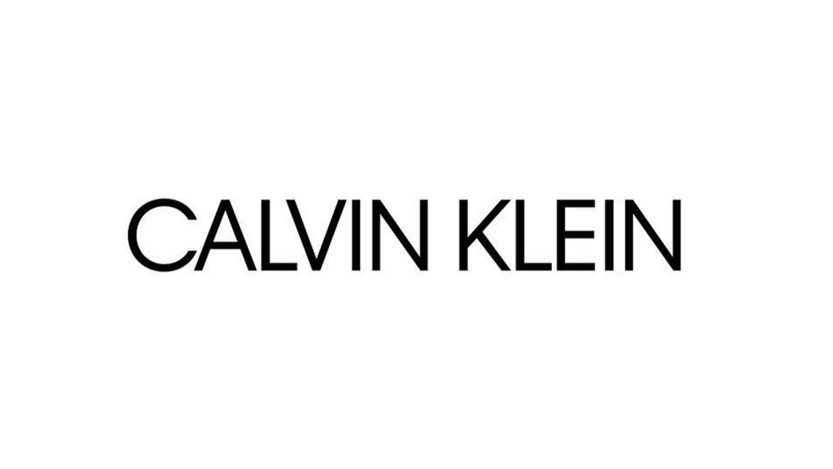 Image displaying Calvin Klein logo using ITC Avant Garde Gothic