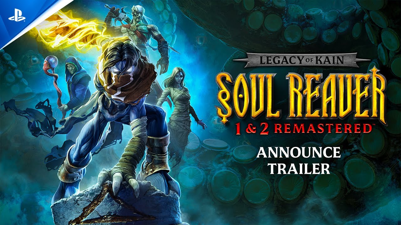 Legacy of Kain Soul Reaver 1-2 Remastered - First Reveal | PS5 & PS4 Games - YouTube