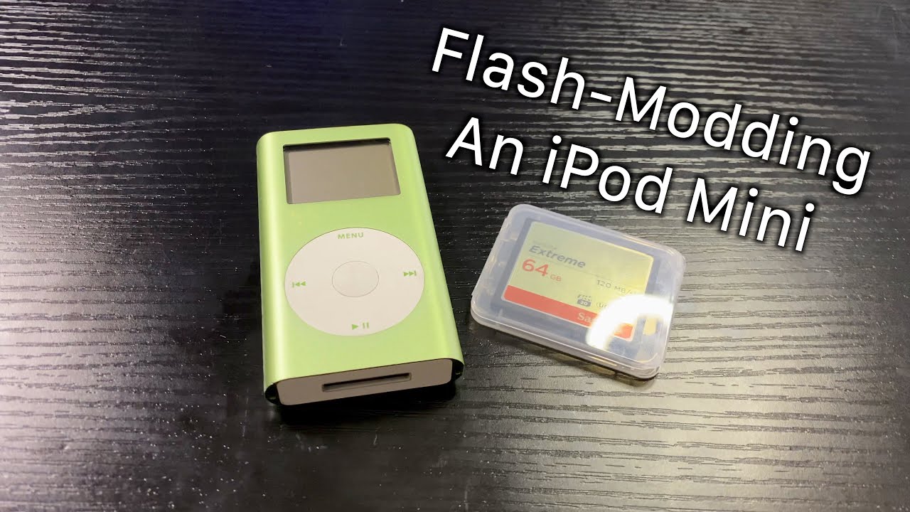 Flash Modding an iPod Mini - YouTube