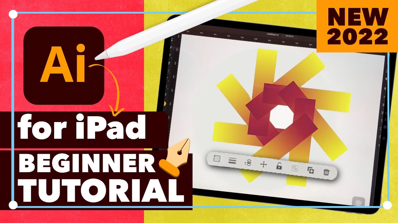 Adobe Illustrator for iPad 2022 (Beginners Tutorial) - YouTube