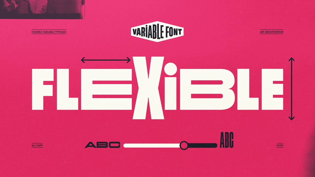 Flexible Variable Font - YouTube