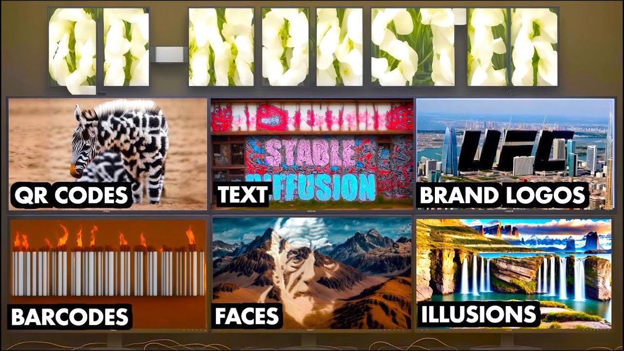 QR Monster Illusion Diffusion â Turn anything into AI art â Six QR Code Controlnet Models - YouTube