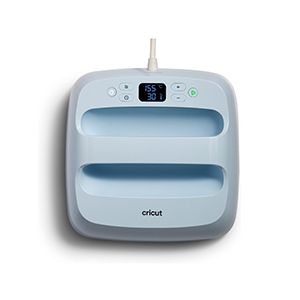 Cricut craft machine the EasyPress 3 - a light blue machine