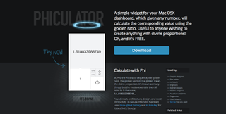 Golden Ratio: Phicalculator